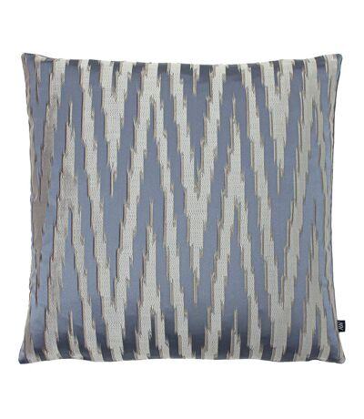 Ashley Wilde Fenix Printed Throw Pillow Cover (Sky Grey/Steel Blue) (50cm x 50cm) - UTRV2090