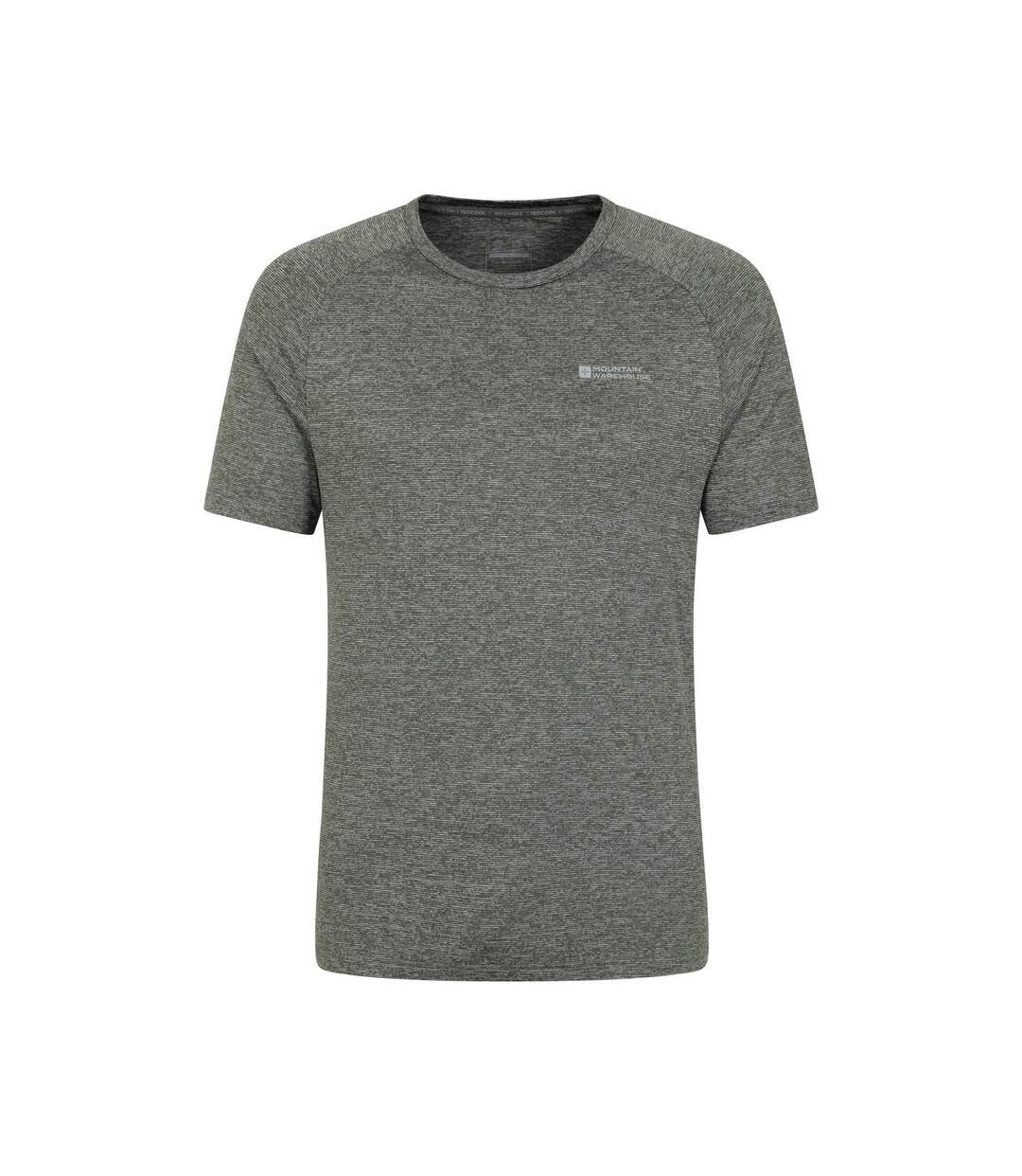 T-shirt agra homme kaki foncé Mountain Warehouse-1