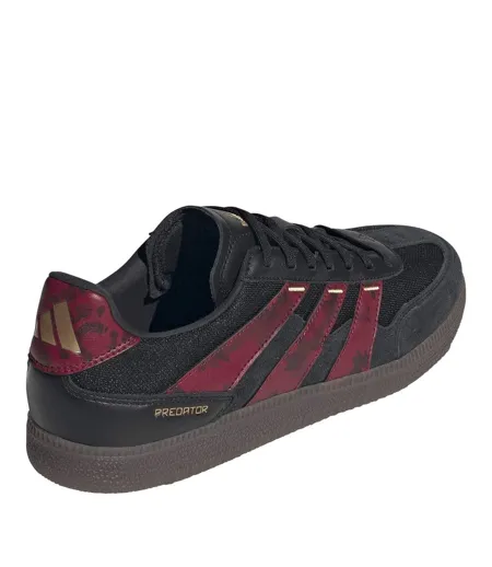 Baskets De Foot En Salle Predator Homme Noir Rouge Adidas