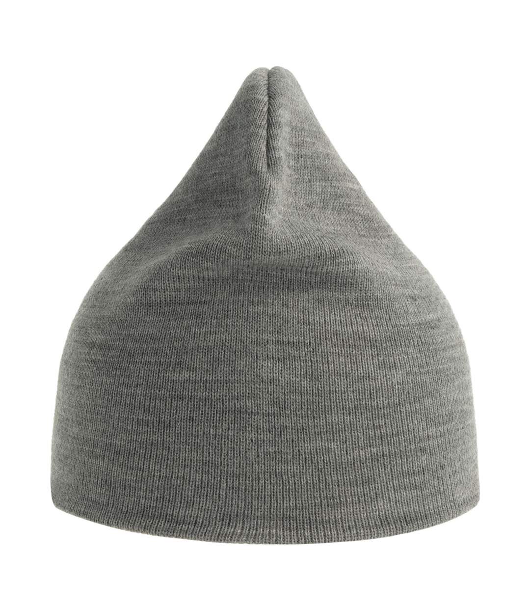 Unisex Adult Holly Baseball Cap Light Grey Melange Atlantis-2