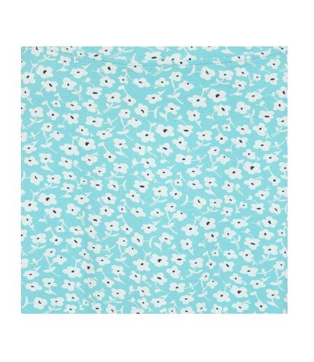 Womens/ladies Buttercups Jersey Midi Skirt Blue White Lazy Jacks
