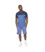 Mens Castlebay T-shirt Blue Crosshatch-4