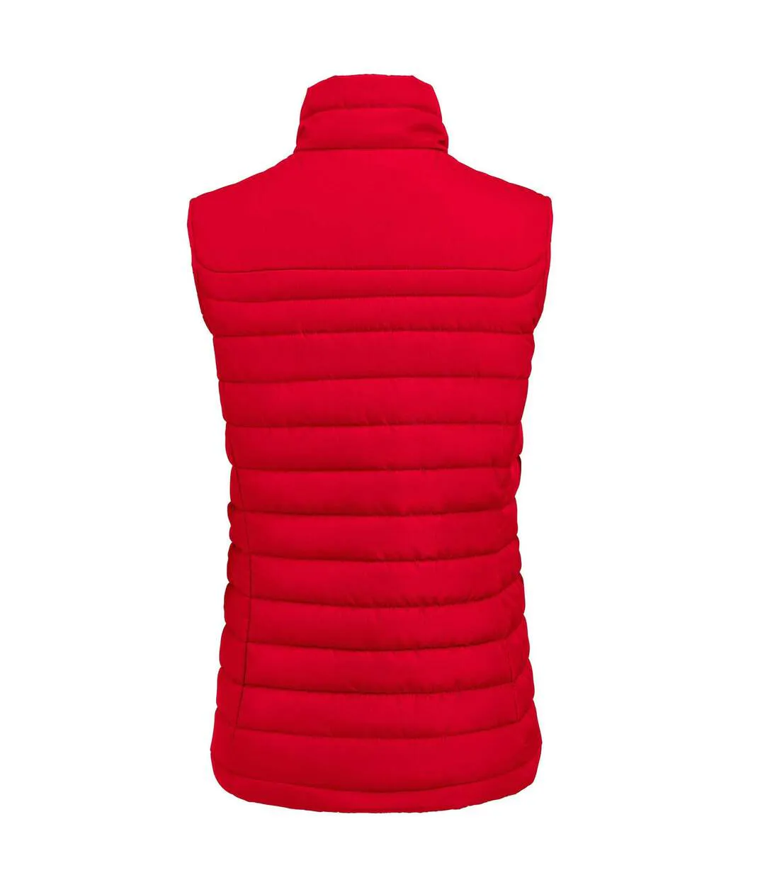 Womens/ladies Arches Padded Bust Gilet Red James Harvest-2
