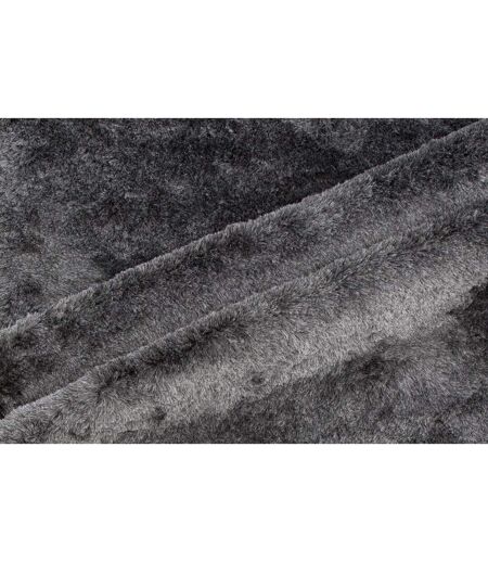 Tapis Déco Shaggy Shiva 201x302cm Gris