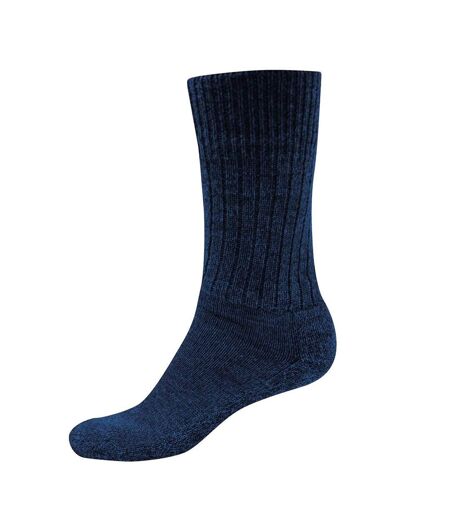 Craghoppers Womens/Ladies Laugton Wool Hiking Socks (Dark Navy Marl) - UTCG526