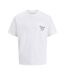 T-Shirt blanc homme jack & jones norrebro-1