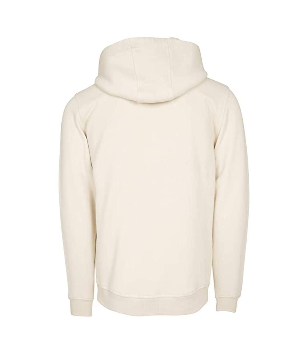 Mens heavy pullover hoodie sand Build Your Brand