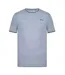 Mens Cotton T-shirt Grey Marl Slazenger-4