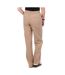 Pantalon straight beige femme vero moda barba-2