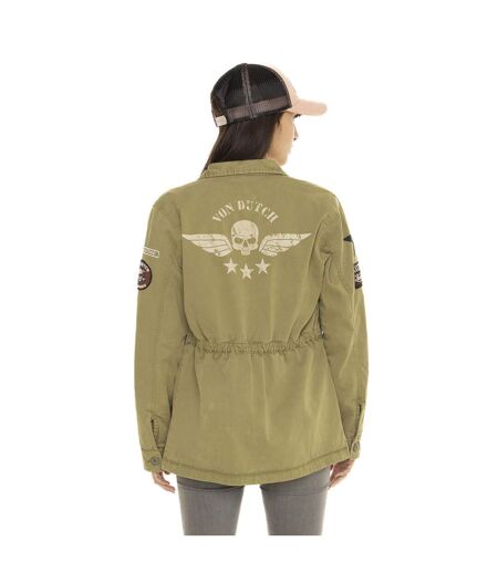 Veste militaire femme avec patchs Lips Vondutch