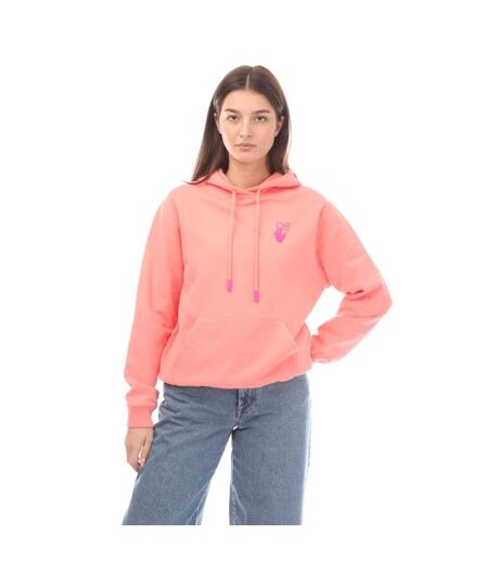 Sweat À Capuche Femme Rose Off White