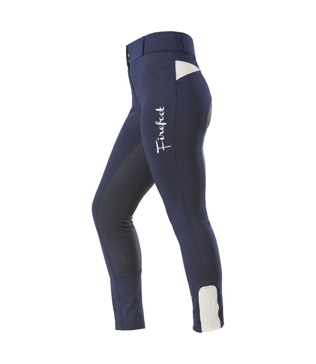 Pantalon d´équitation bankfield femme bleu marine / argenté Firefoot-1