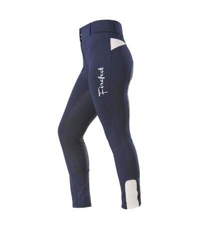 Pantalon d´équitation bankfield femme bleu marine / argenté Firefoot Firefoot