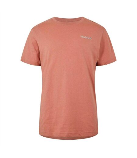 T-shirt Motif/style Logo Homme Rouge Hurley