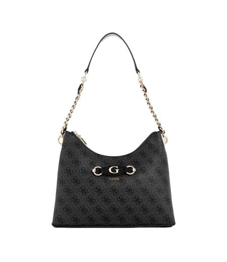Sac à main noir/gris femme guess izzy top