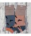 2 Pack Ladies Novelty Animal Themed Bamboo Trainer Socks-5
