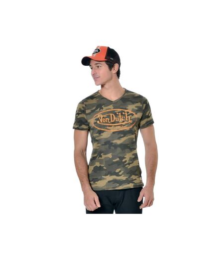 T-shirt homme col V Ron Vondutch