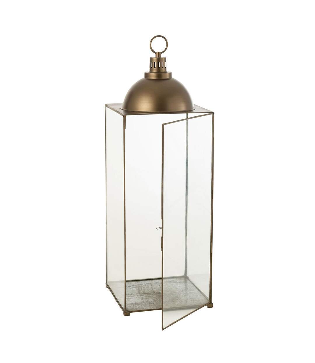 Lanterne Design en Verre Hagrid 121cm Bronze-2