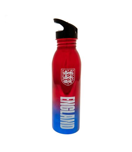 England FA Metallic Water Bottle (Red/Blue/White) (One Size) - UTTA9303