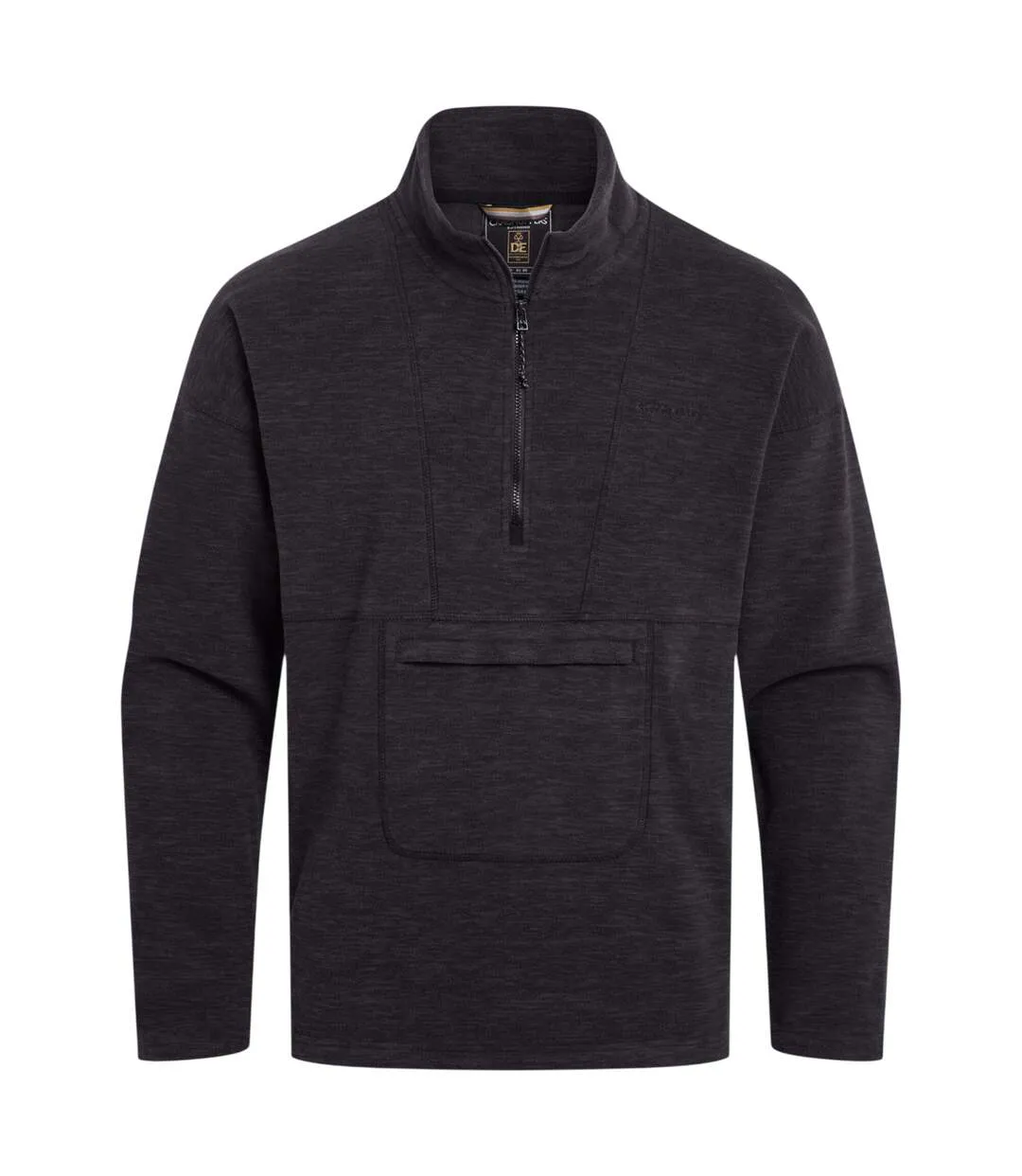 Mens Esk Ii Half Zip Fleece Top Black Craghoppers-2
