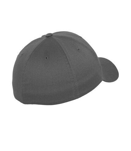 Flexfit Wooly Combed Cap (Dark Grey)