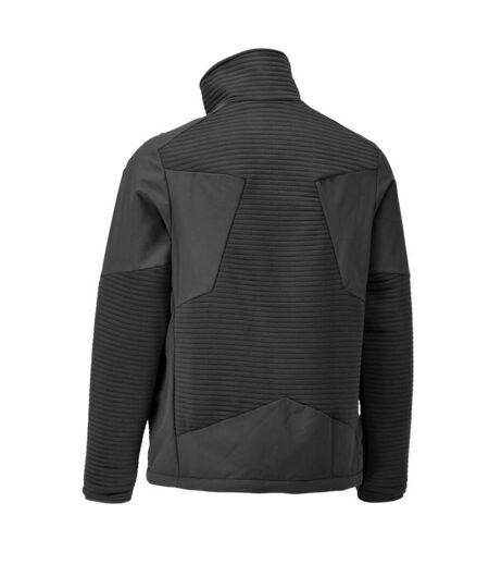 Mens Customised Half Zip Fleece Top Black Mascot