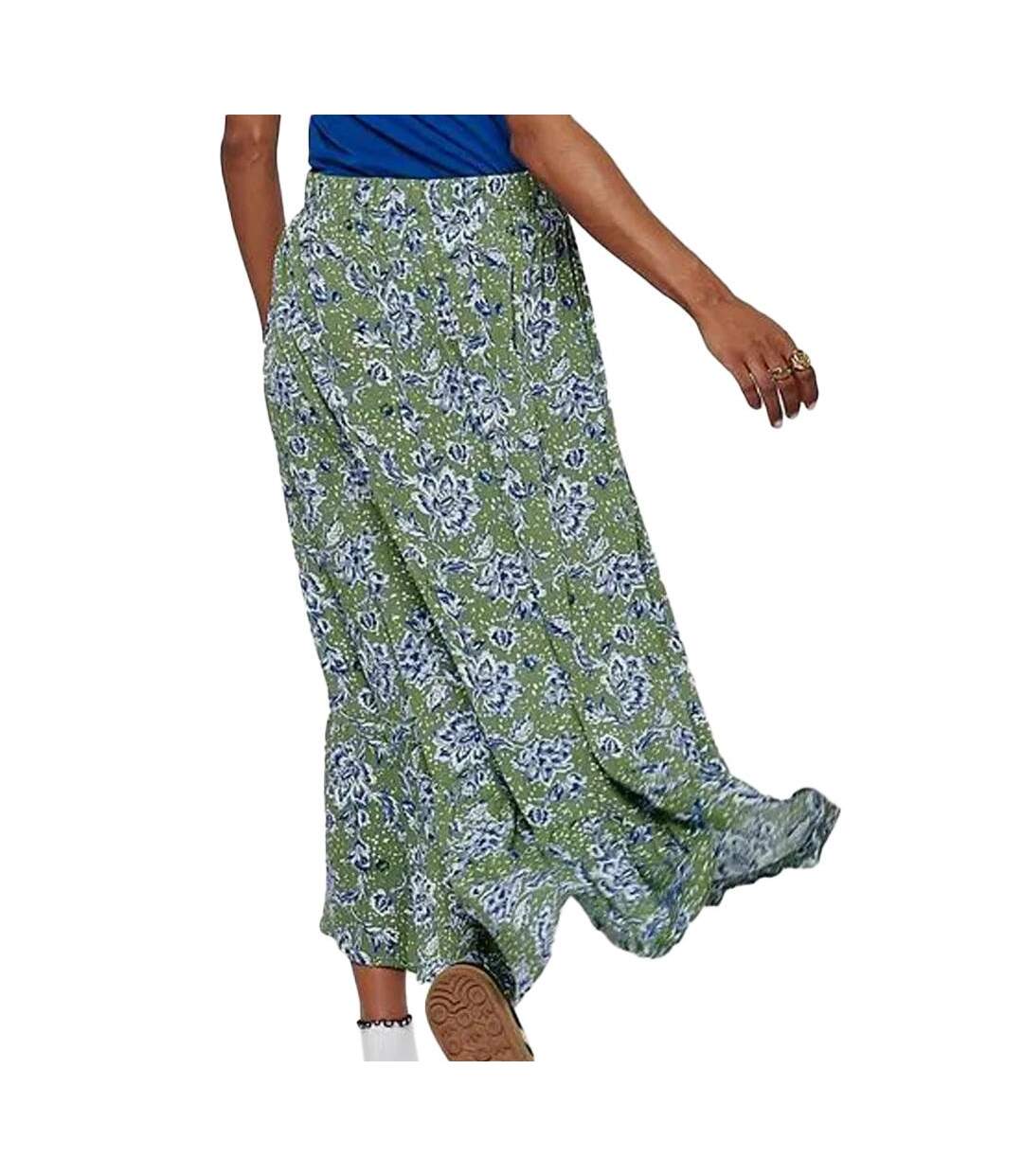 Jupe vertes/bleu femme kaki kaporal salty-2