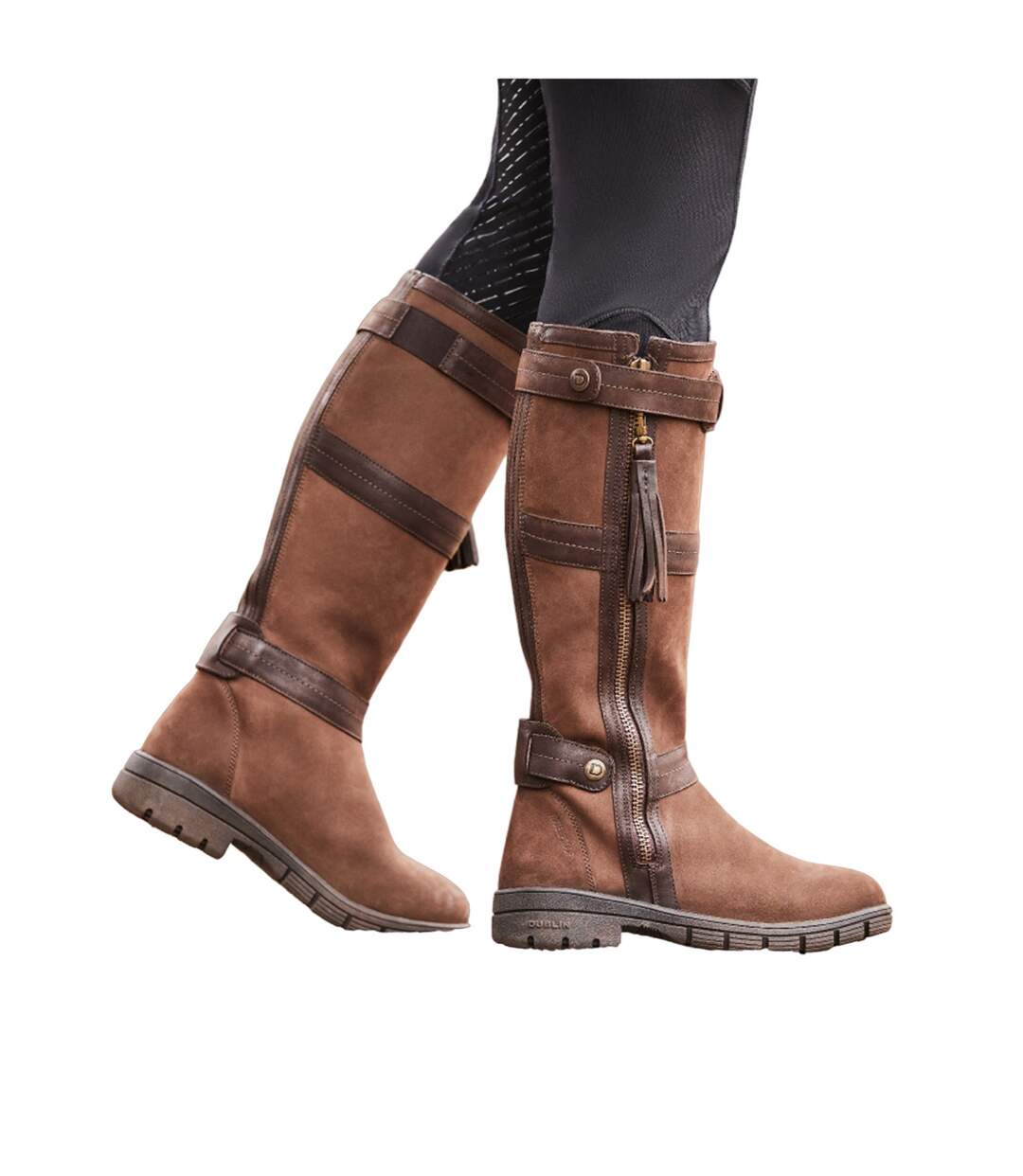 Bottes erne femme chocolat Dublin-3