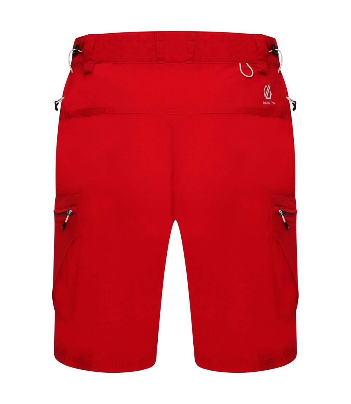 Dare 2B Mens Tuned In II Multi Pocket Walking Shorts (Danger Red) - UTRG4078