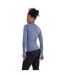 Haut De Sport Manches Longues Pelina Femme Ton Bleu Indigo Chiné Trespass-3
