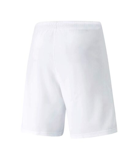Short De Jogging Teamrise Homme Blanc Puma