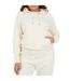 Sweat À Capuche Manches Longues Motif/style Uni Femme Crème Brave Soul-2