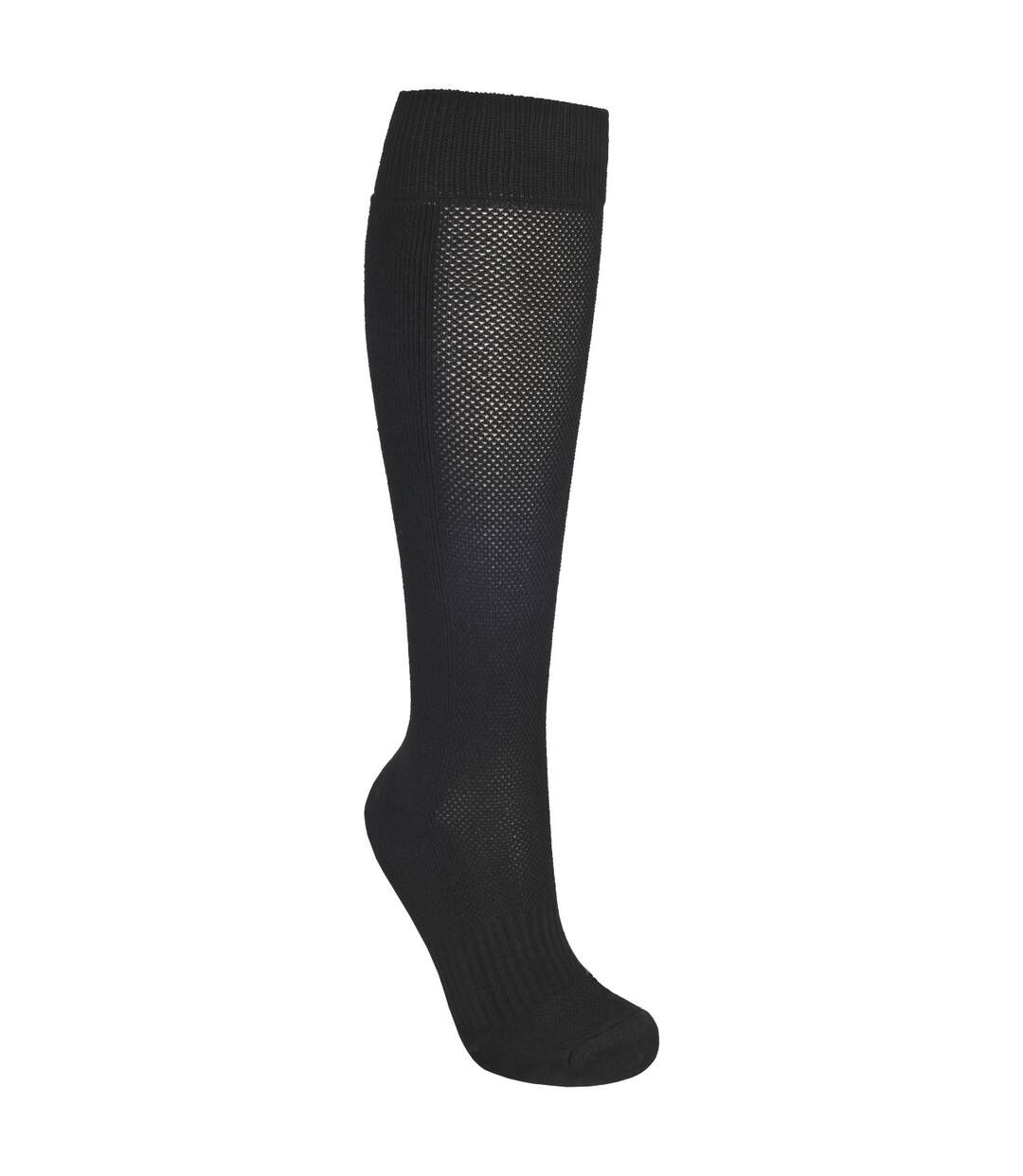 Trespass Mens Exhale Long Length Hiking Boot Socks (Black) - UTTP322