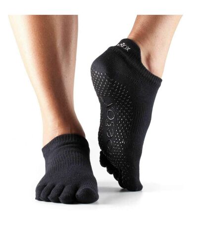 Toesox - Chaussettes à orteils LOW RISE - Adulte (Noir) - UTRD446