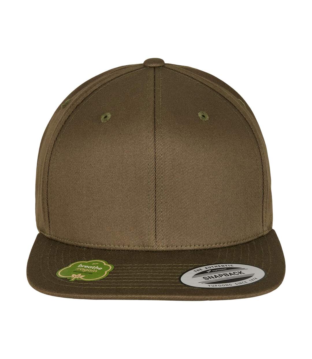 Casquette ajustable flexfit adulte vert kaki foncé Yupoong-4