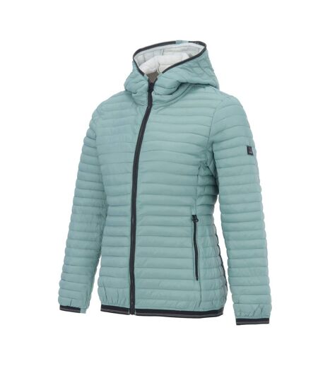 Doudoune Matelassée Rigain Femme Turquoise Pastel Regatta
