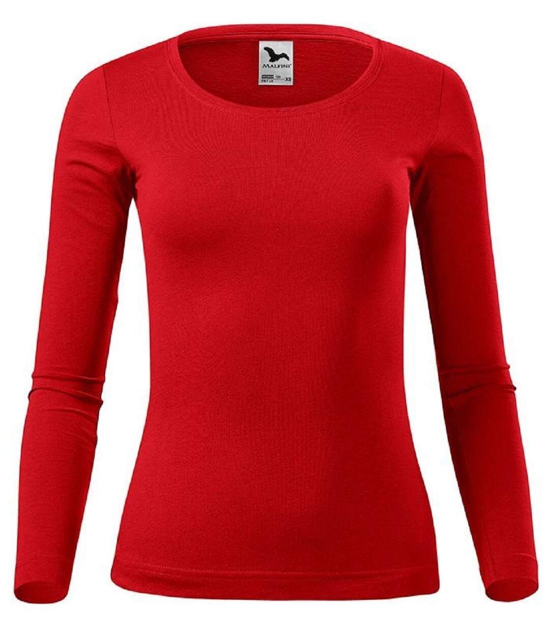 T-shirt manches longues - Femme - MF169 - rouge