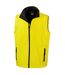 Result Mens Printable Softshell Body Warmer (Yellow/Black) - UTBC4786