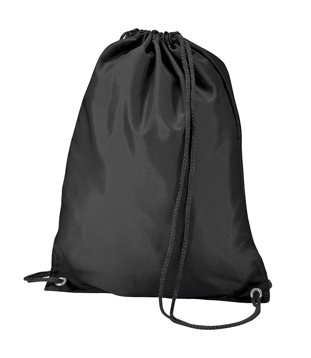 Budget Sac De Gym Résistant À L´eau Avec Cordon De Serrage 11 Litres Taille Unique Noir Bagbase-1