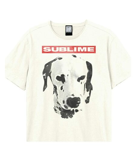 Unisex Adult What I Want Dalmation Sublime T-shirt Vintage White Amplified