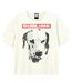 Unisex Adult What I Want Dalmation Sublime T-shirt Vintage White Amplified-2