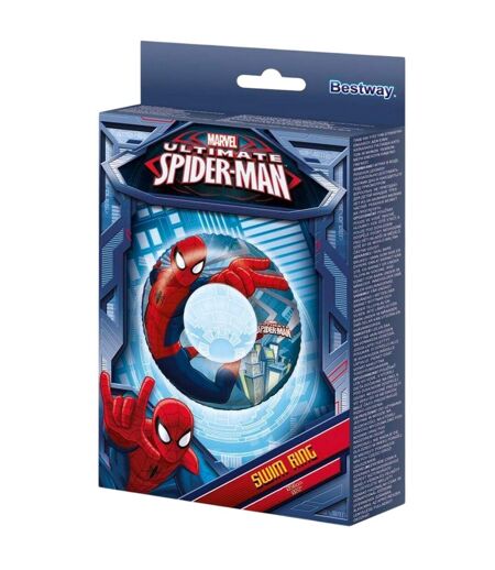 Anneau Gonflable Motif Spider-man Enfant Taille Unique Bleu Rouge Bestway