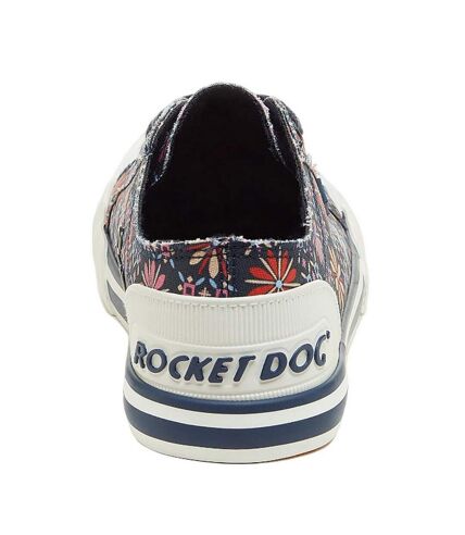 Rocket Dog Womens/Ladies Jazzin Sneakers (Navy) - UTFS10171
