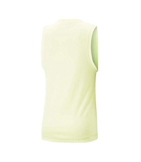 Débardeur de sport jaune fluo homme puma fit ultrabreath