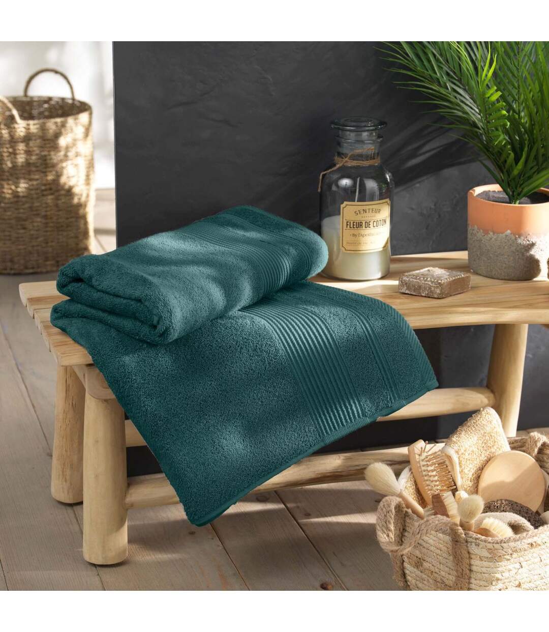 Drap de Bain Tendresse 90x150cm Orage-4