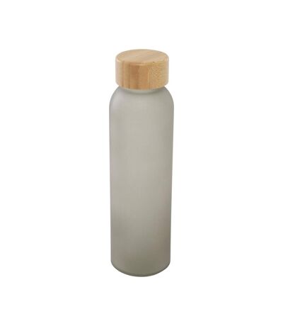 Lume Matte Bamboo Lid 500ml Water Bottle One Size Grey Generic