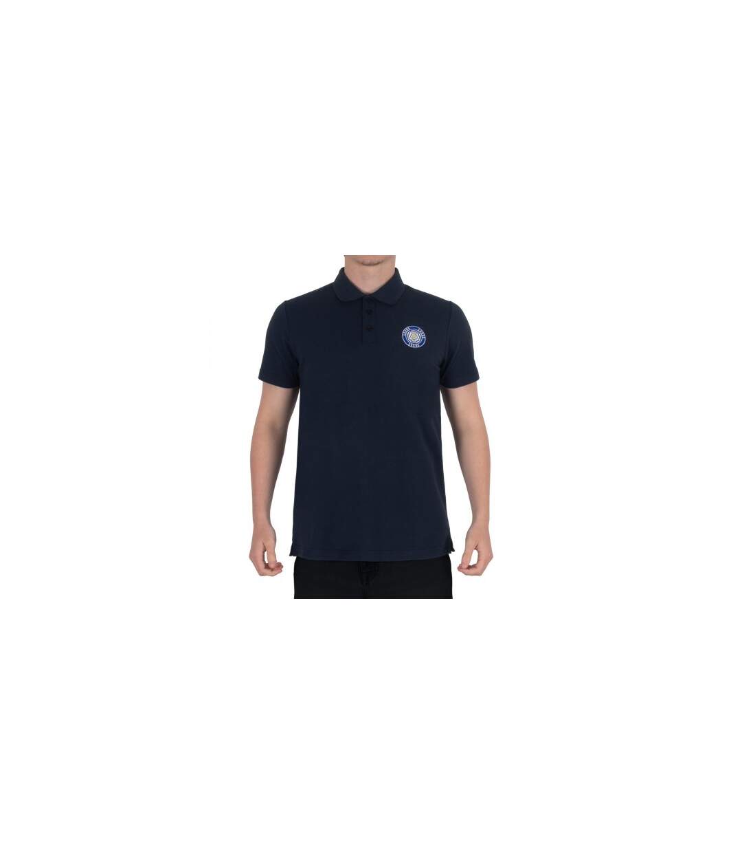Polo Leeds Homme Bleu Marine Fan Originals-1