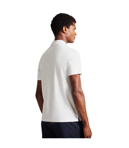 Mens Zeiter Cotton Polo Shirt White Ted Baker