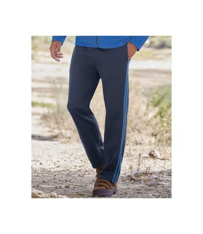 Atlas For Men Pantalon de jogging en polaire brossée pour hommes (Marine) - UTAF1841