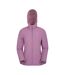 Womens/ladies Exodus Breathable Soft Shell Jacket Dusky Purple Mountain Warehouse-1